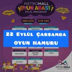 22 eylül oyun hamuru