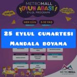 25 eylül mandala boyama