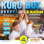 podium avm kuru buz deneyi