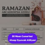 Arcadium 30 Nisan