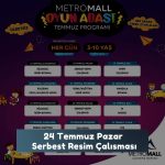 metromall 24 temmuz serbest resim çalışması
