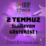 one tower avm iluzyon gösterisi