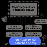 cepa avm 30 ekim Sihirbaz Show