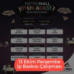metromall 13 ekim
