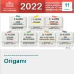 millet kütüphanesi 11 kasım origami çocuk etkinliği
