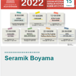 millet kütüphanesi 15 kasım seramik boyama