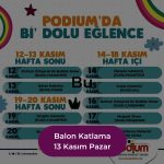 podium avm 13 kasım