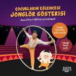 kuzu effect avm jonglor gösterisi