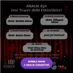 one tower 3 aralık