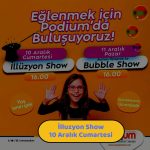 podium avm 10 aralık iluzyon show