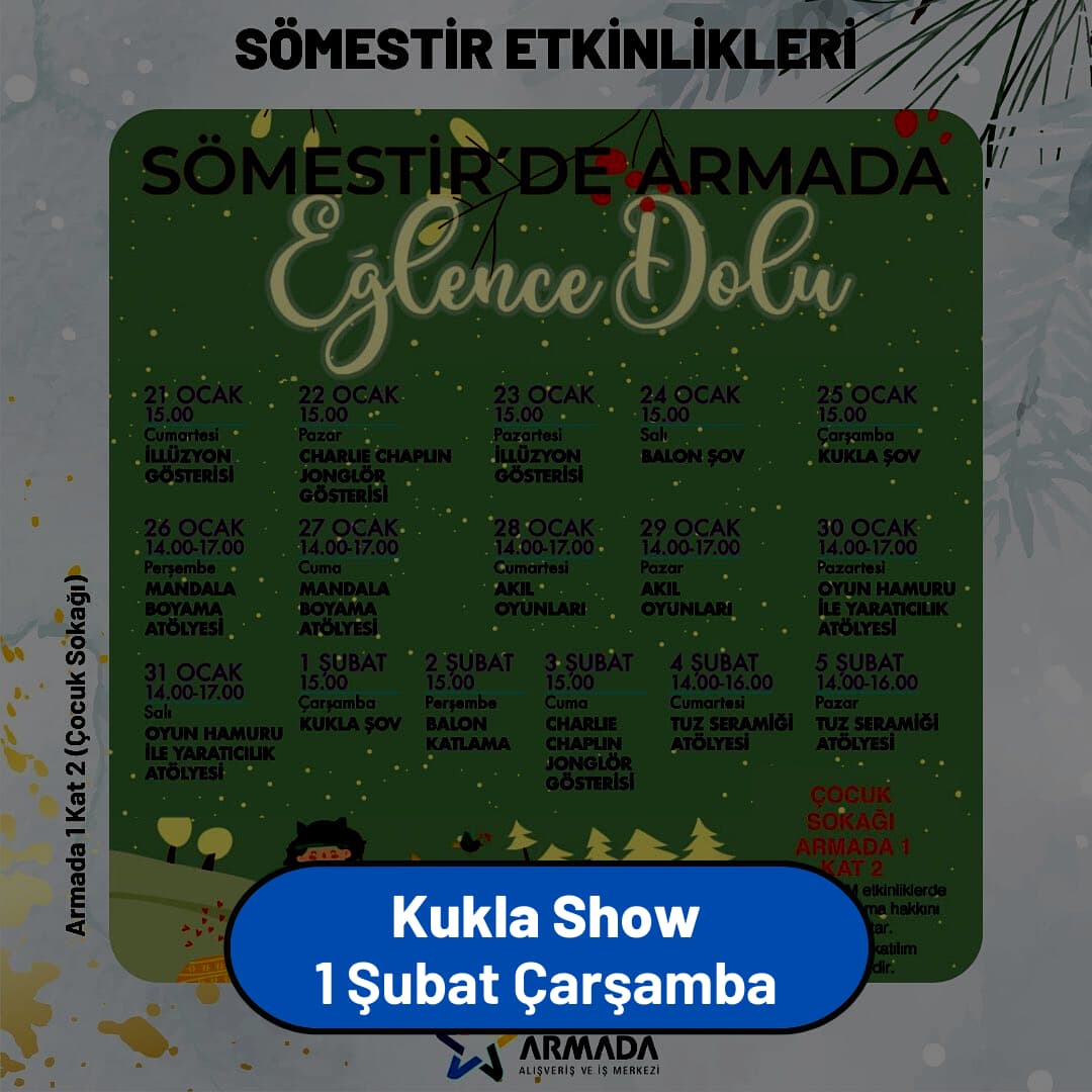 armada avm 1 subat kukla show