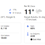 perşembe