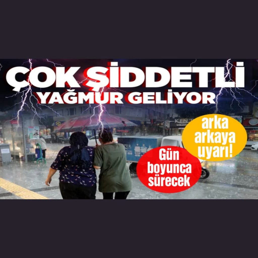 Ankara için Şiddetli Yağış , Sel Ve Dolu Uyarısı 1 14 Haziran Carsamba 3