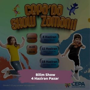 Ankara Büyükşehir Belediyesinden Yağış ve Sel Uyarısı 10 cepa avm 4 haziran Bilim Show