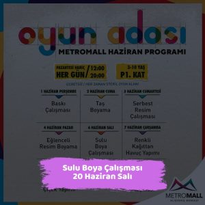 Ankara için Şiddetli Yağış , Sel Ve Dolu Uyarısı 5 metromall avm 20 haziran Sulu Boya Calismasi