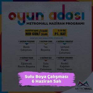 Ankara Büyükşehir Belediyesinden Yağış ve Sel Uyarısı 13 metromall avm 6 haziran Sulu Boya Calismasi