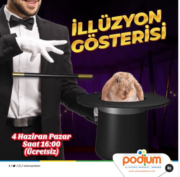 podium avm iluzyon gosterisi 1