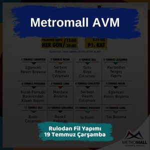 Ankara'da 16 Temmuz Trafiğe Kapalı Olacak Yollar 8 metromall avm 19 temmuz Rulodan Fil Yapimi