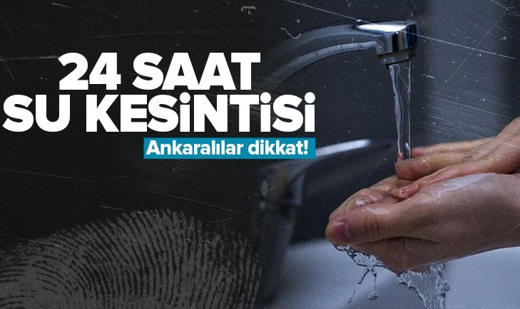 Askiden 24 Saatlik Su Kesintisi Uyarısı ! 1 24 saat su kesintisi