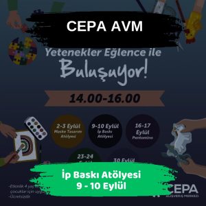 Askiden 24 Saatlik Su Kesintisi Uyarısı ! 7 cepa avm 9 10 eylul Ip Baski Atolyesi