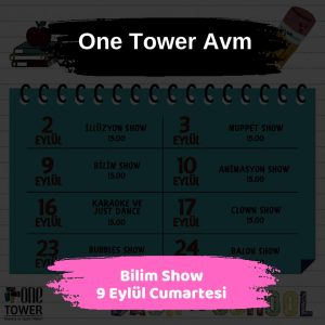 Askiden 24 Saatlik Su Kesintisi Uyarısı ! 9 one tower avm 9 eylul bilim show
