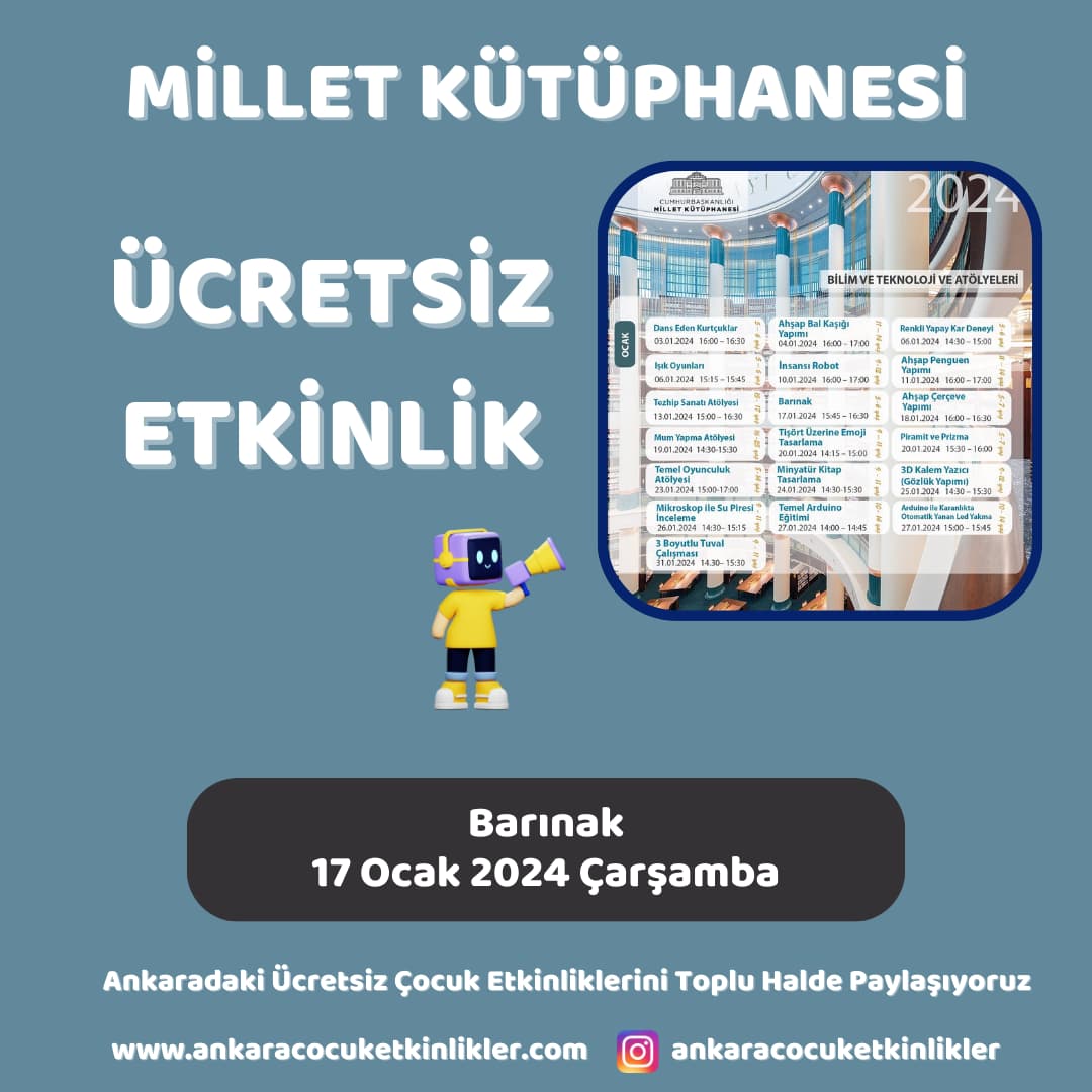 Millet kutuphanesi 17 ocak Barinak