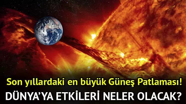 Güneş'teki Büyük Patlama: Jeomanyetik Fırtına Tehlikesi - 15 Mayıs 1 gunes patlamasi 2