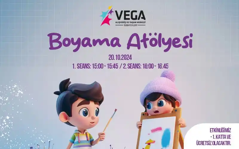 Vega Subayevleri AVM 20 ekim boyama atolyesi