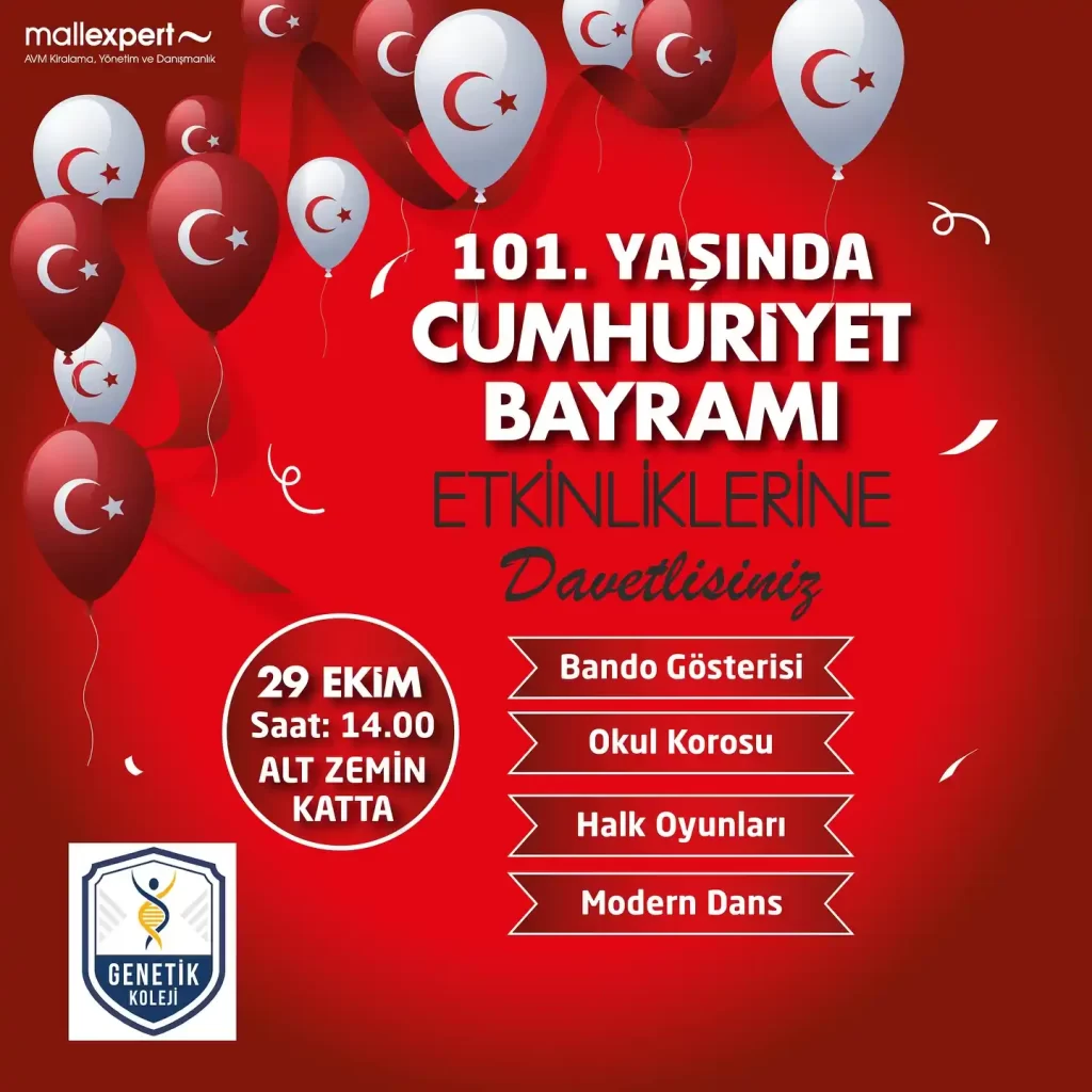 Ankara'da 29 Ekim Cumhuriyet Bayramı Etkinlikleri 2024 1 anatolium avm 29 ekim