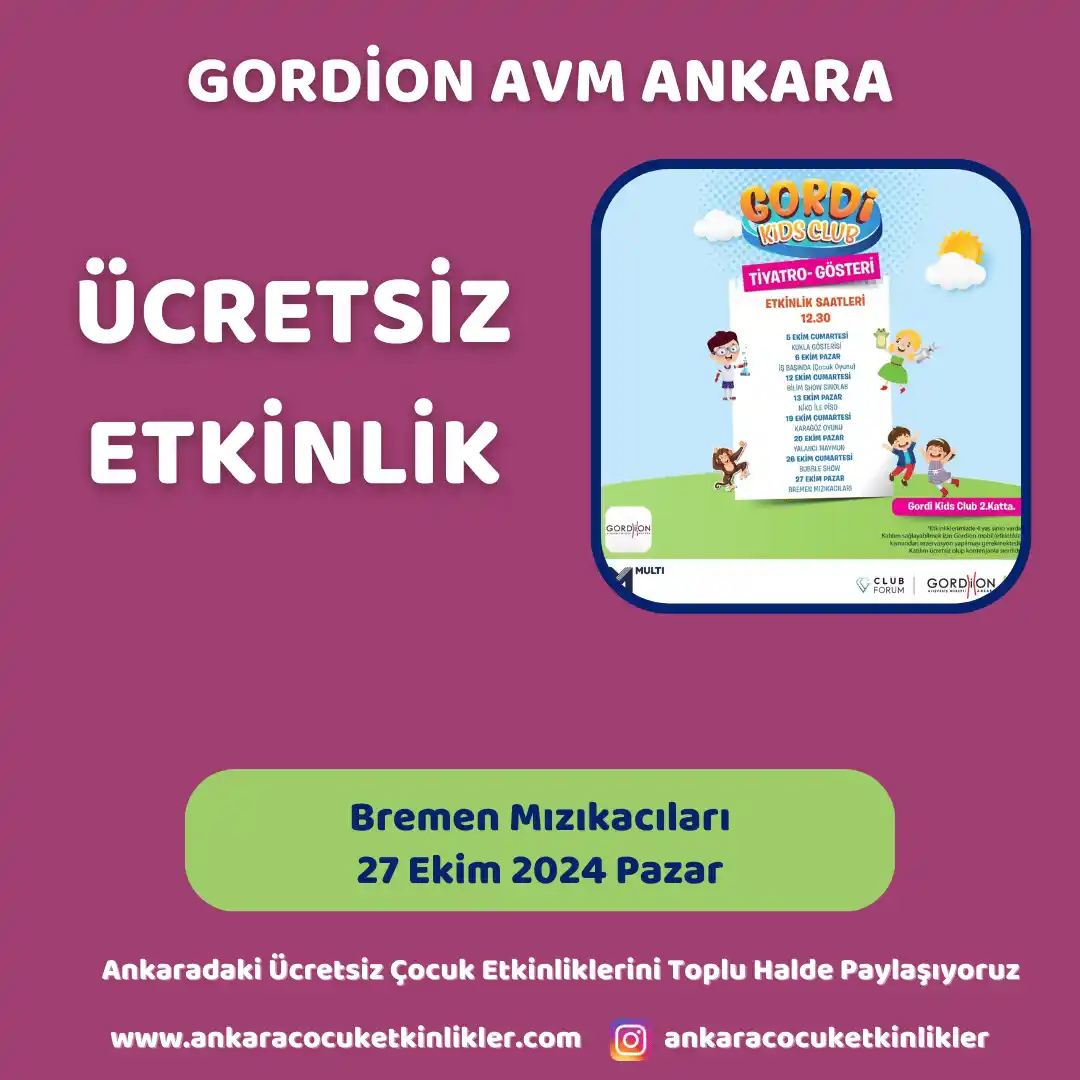 gordion avm 27 ekim Bremen Mizikacilari