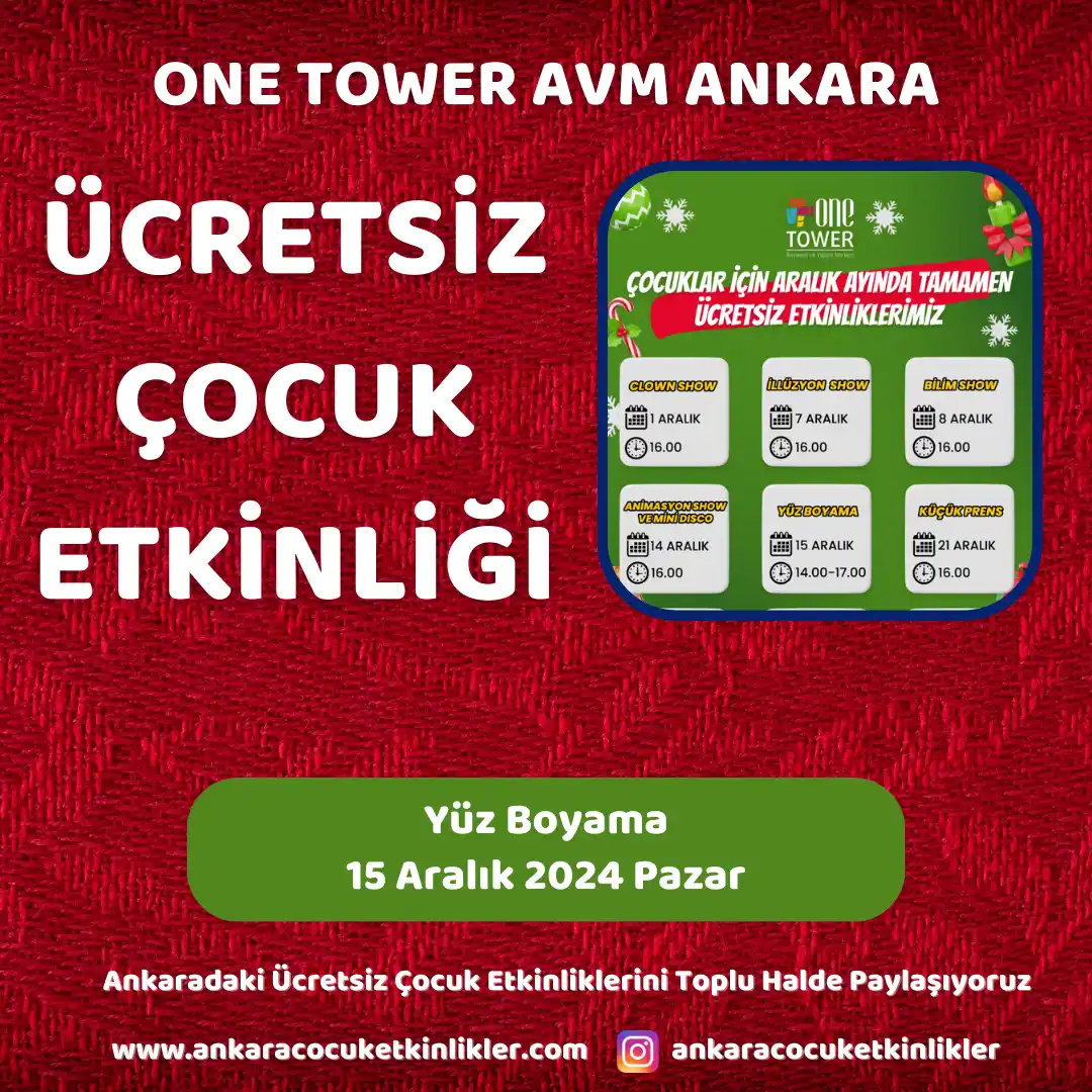 one tower avm 15 aralik Yuz Boyama