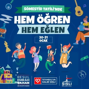 Şişli Belediyesi’nin Sömestir Tatili Etkinlikleri 1 sisli belediyesi 2031 ocak etkinlikleri