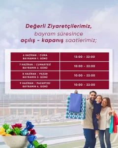 Ankara AVM'ler Bayramda Açılış Kapanış Saatleri - 2025 5 panora avm