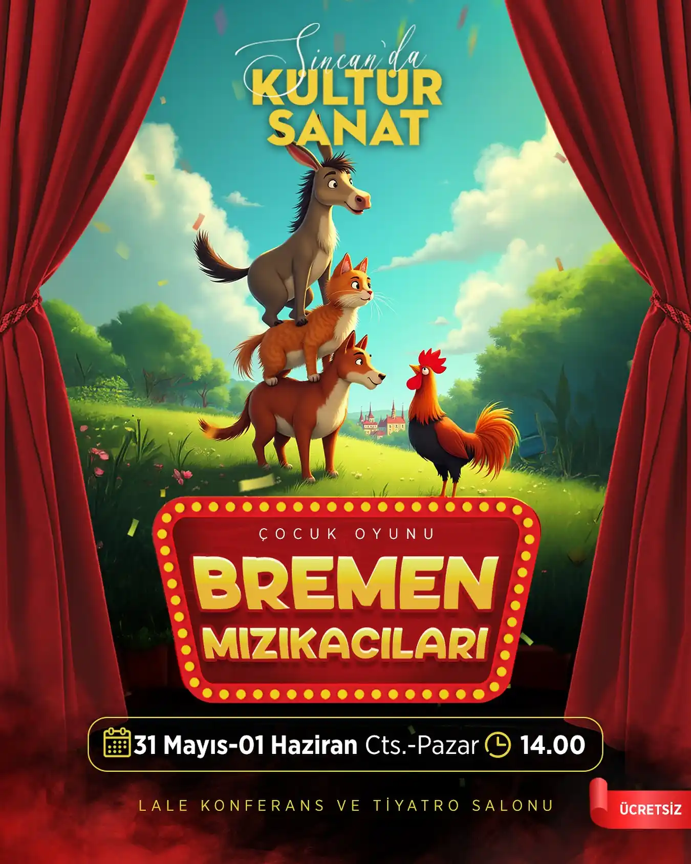 sincan belediyesi 31 mayis 1 haziran bremen mizikacilari