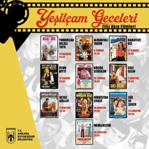 Yeşilçam Geceleri Açık Hava Sineması – 28 Haziran'dan İtibaren 1 abb yesilcam 2
