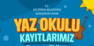 Keçiören Belediyesi Müzik Yaz Okulu Kayıtları (Son 2 Ağustos)
