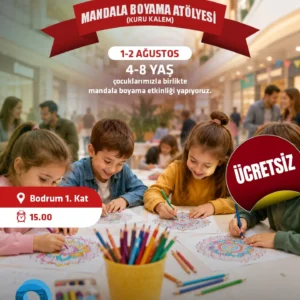 vega avm subayevleri 12 agustos mandala atolyesi