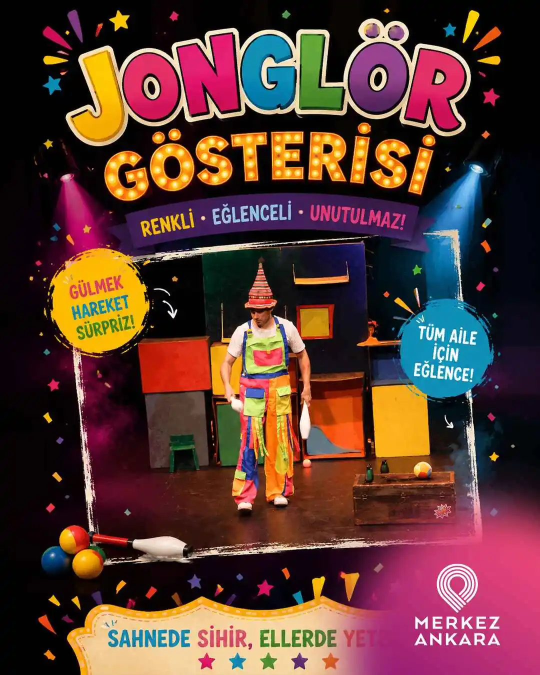 ankara merkez avm 17 eylul jonglor gosterisi