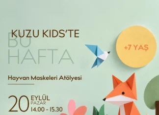 Ücretsiz Hayvan Maskeleri Atölyesi Ankara | 20 Eylül 2026 Pazar
