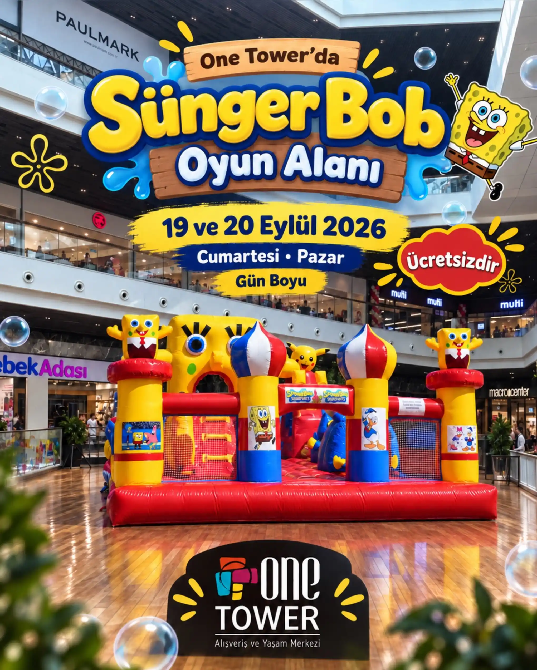one tower avm 19 20 ylul sunger bob