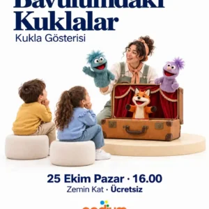 Podium avm 25 ekim bavulumdaki kuklalar