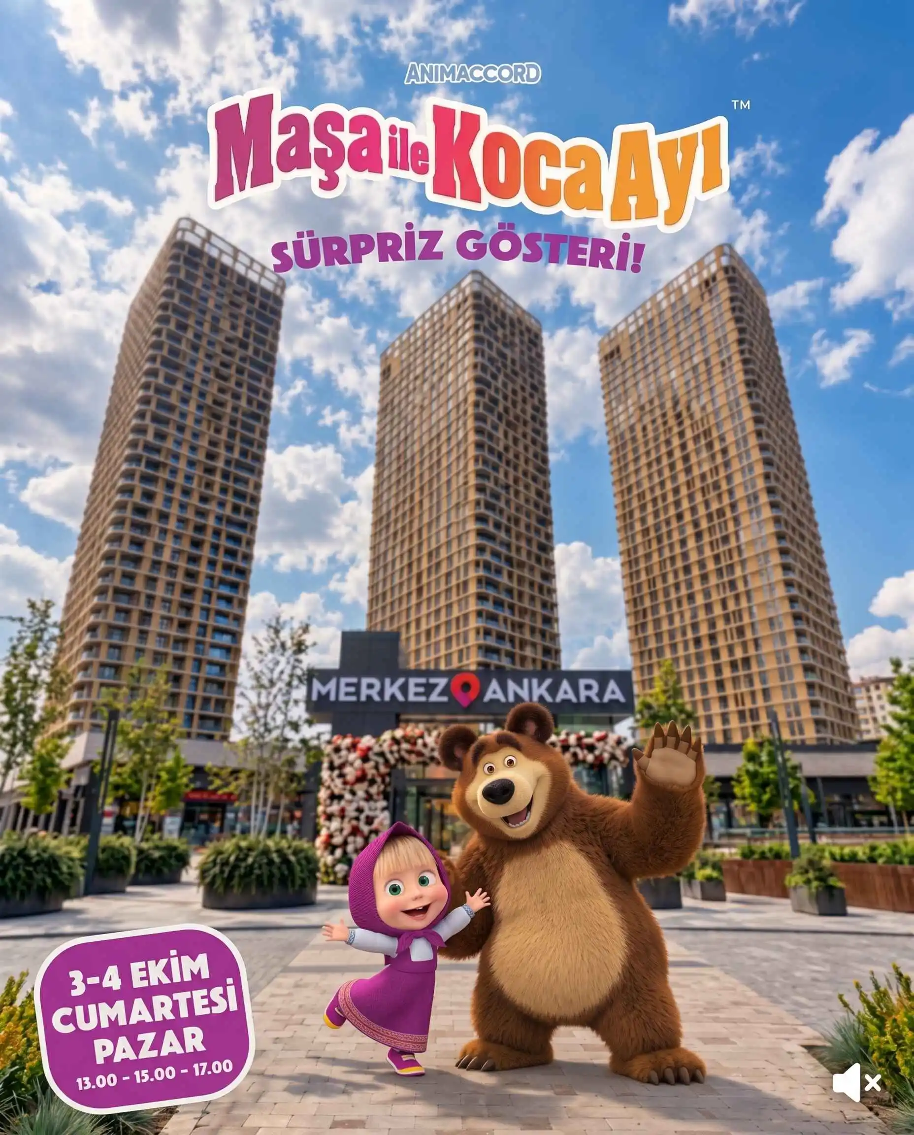 merkez ankara avm 34 ekim masa ile koca ayi