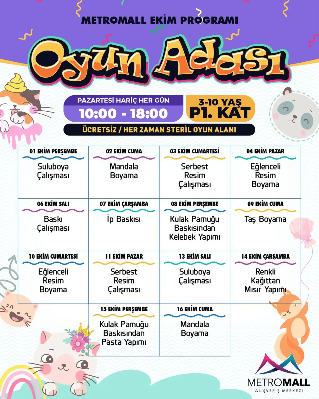 metromall avm ekim